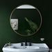 Bathroom Origins Brushed Brass Docklands Round Mirror - 600mm